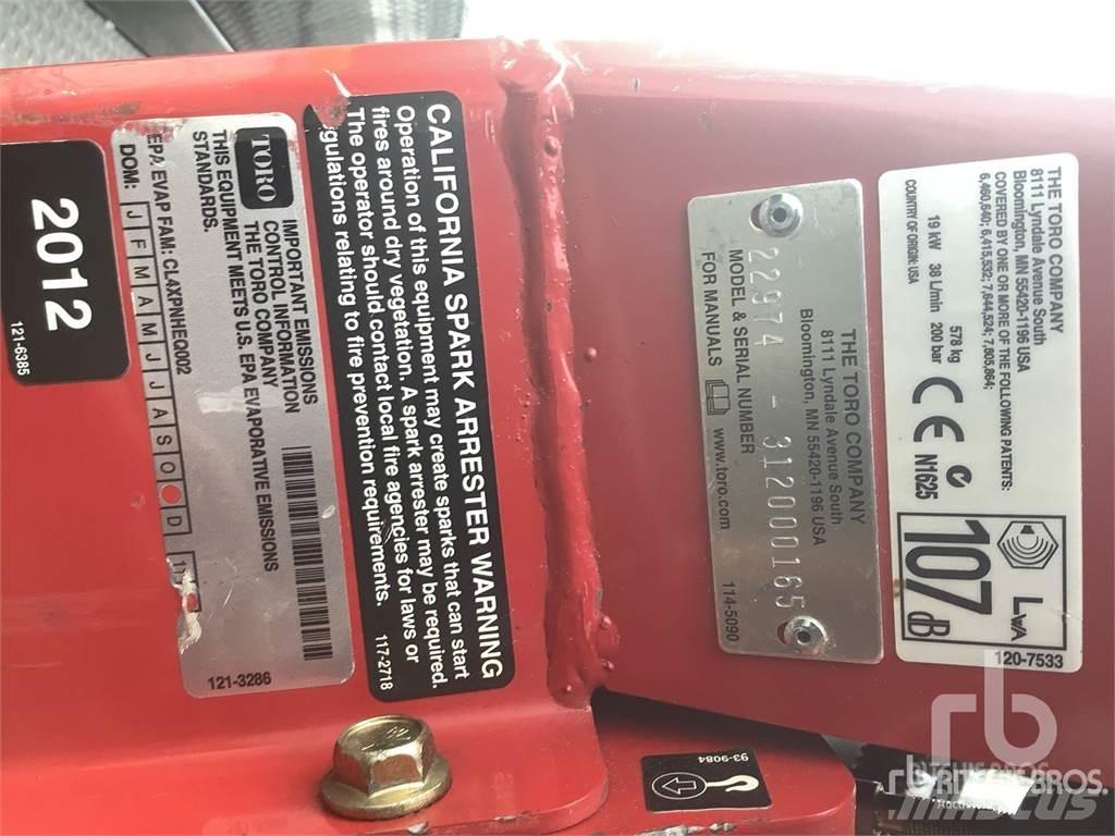 Toro TRX26 Freze za kopanje jarkov Trenčerji