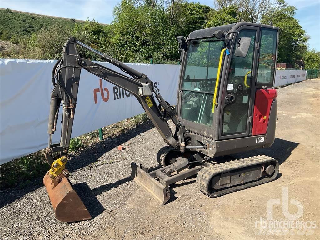 Volvo EC18D Mini bagri <7t