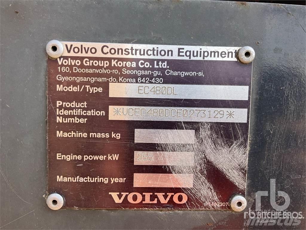 Volvo EC480DL Bagri goseničarji