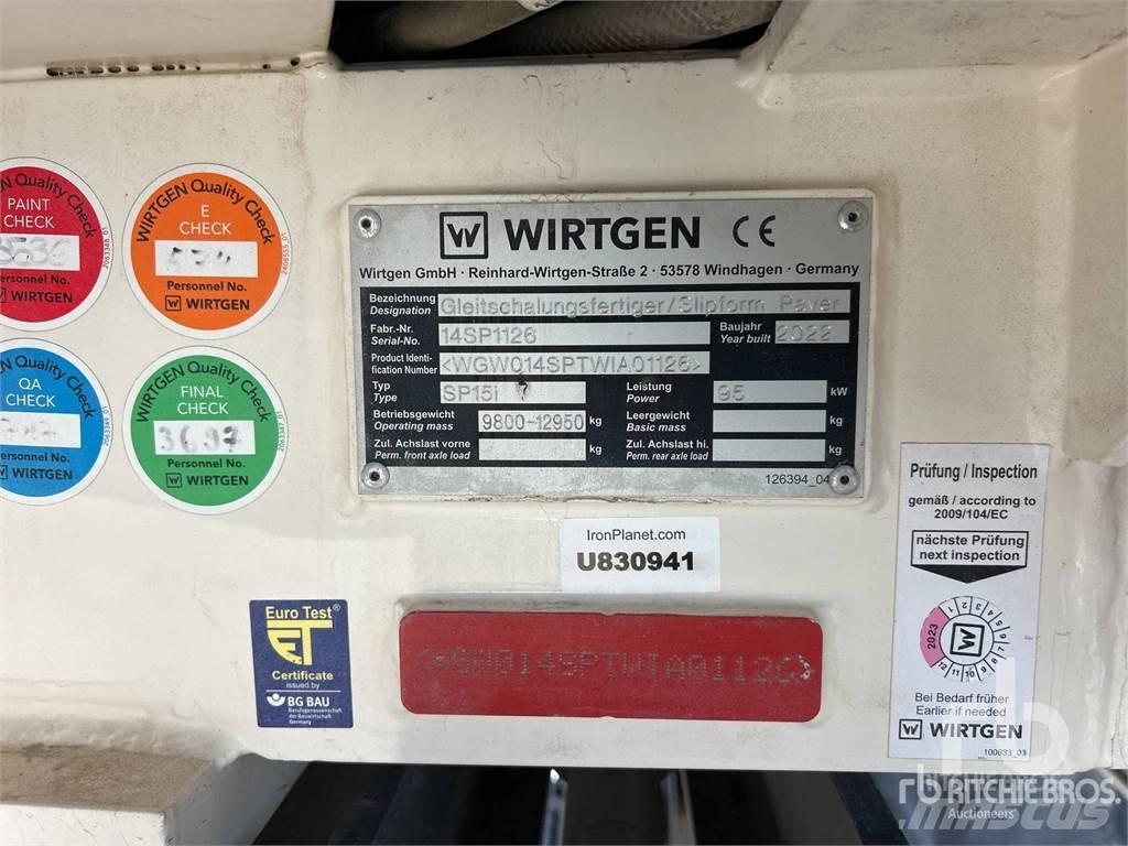 Wirtgen SP15I Betonski finišerji