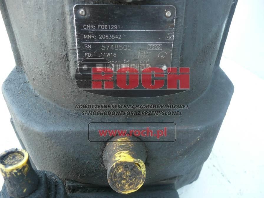 Rexroth F061291 2063542 Motorji