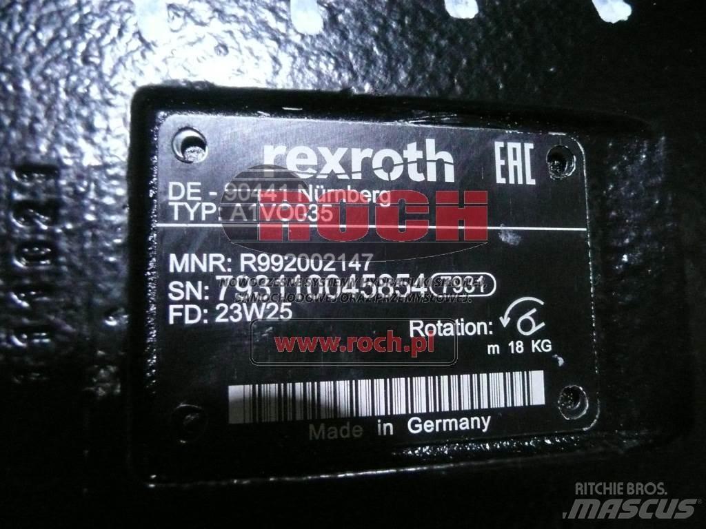 Rexroth L A1VO035 Hidravlika