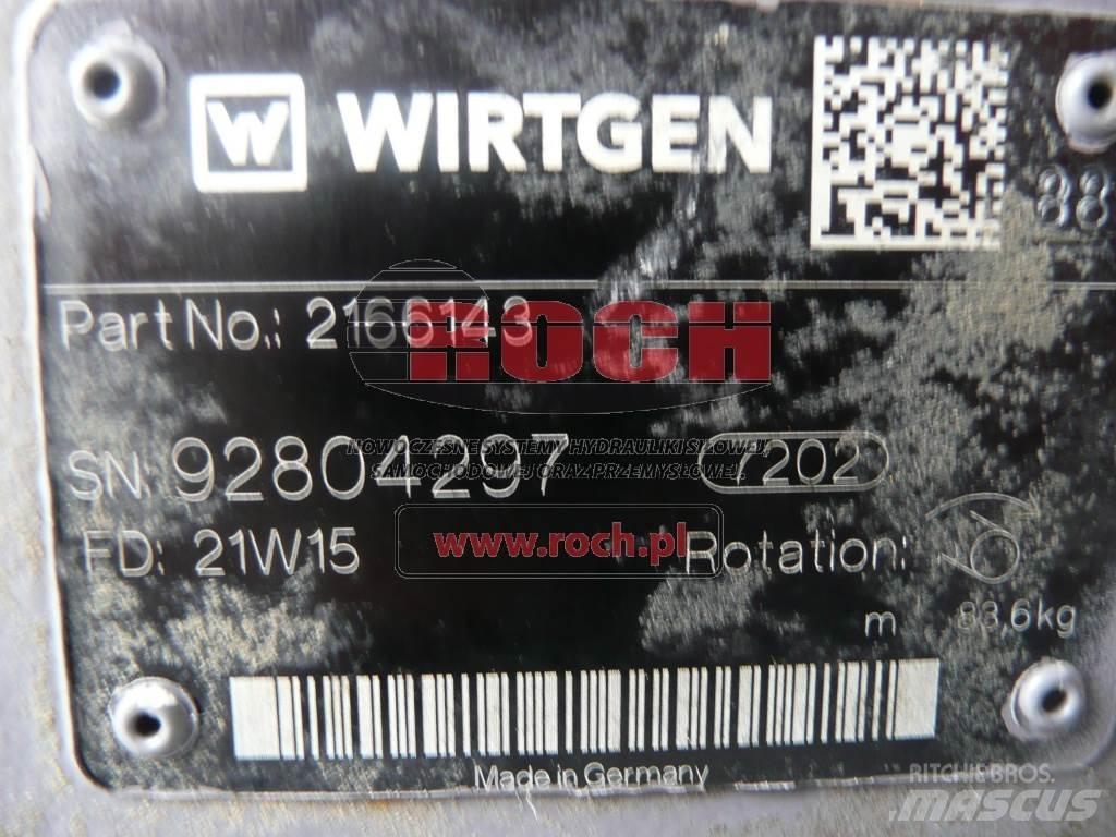 Wirtgen 2166143 Hidravlika