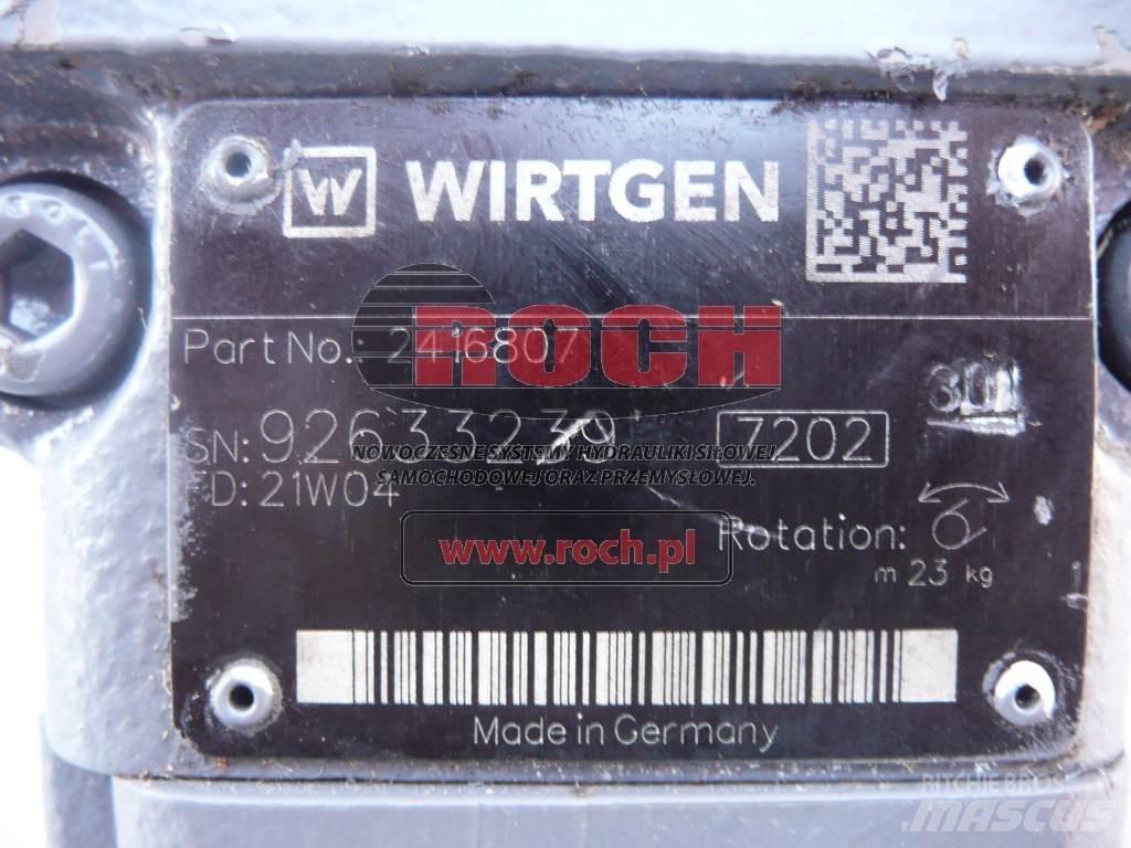 Wirtgen 2416807 Motorji