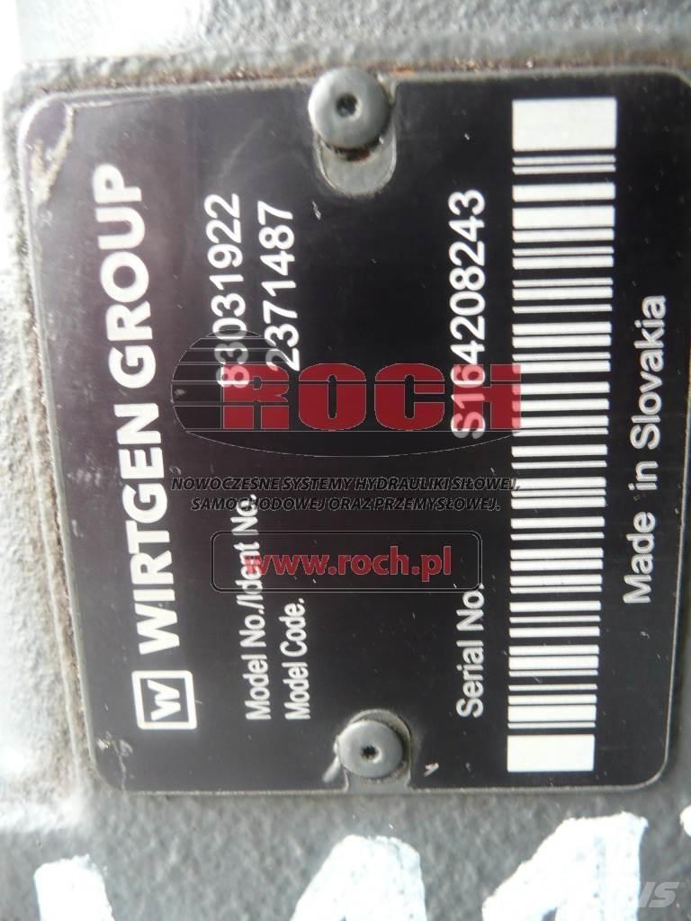 Wirtgen 83031922 2371487 Hidravlika