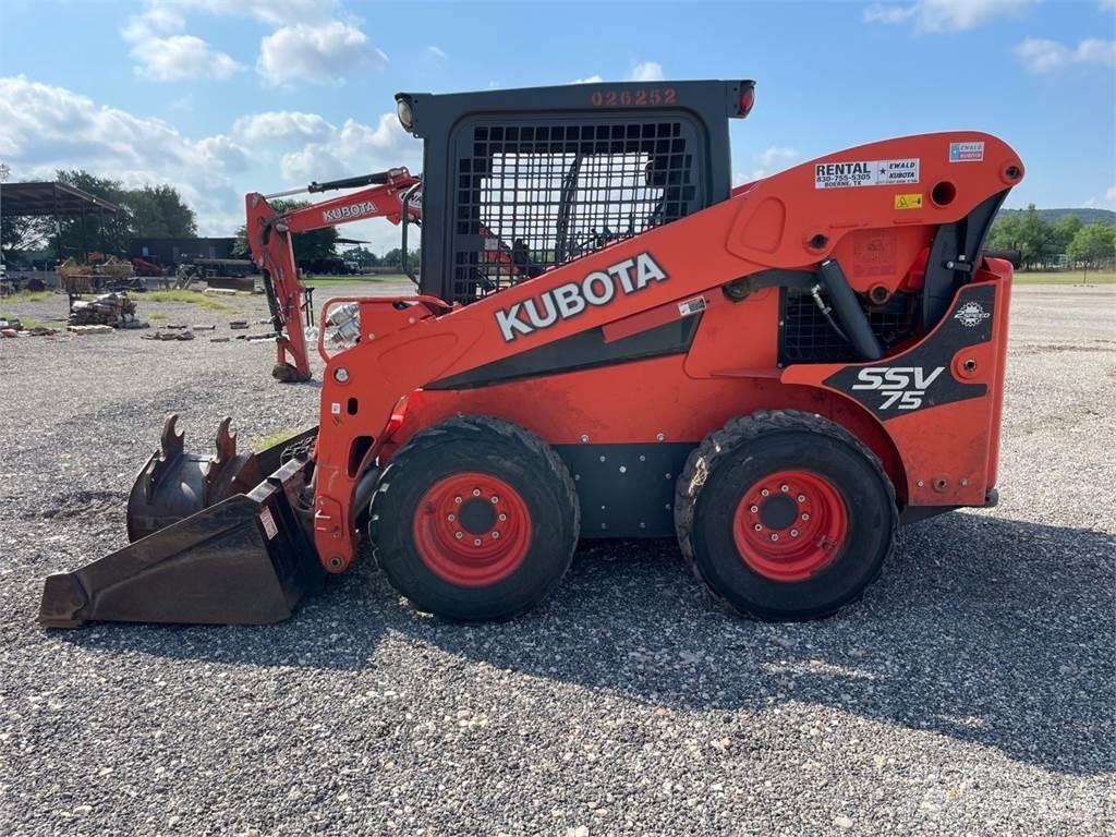 Kubota SSV75 Skid steer mini nakladalci