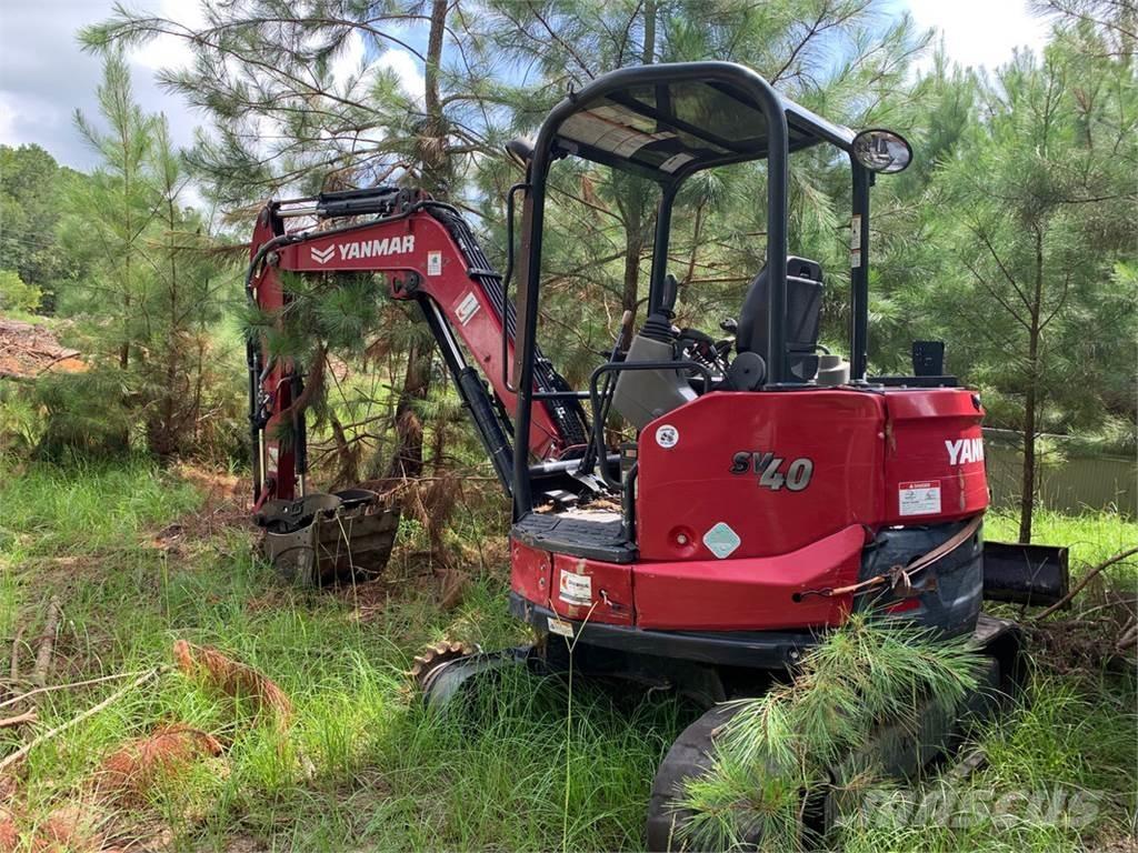 Yanmar SV40 Mini bagri <7t