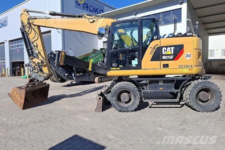 CAT M 315 F Bagri na kolesih
