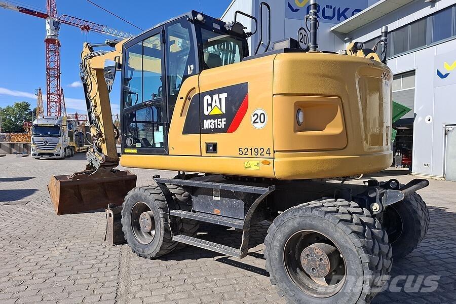 CAT M 315 F Bagri na kolesih