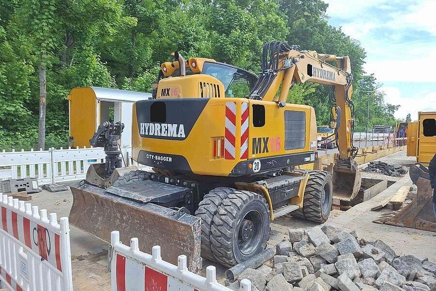 Hydrema MX 15 Bagri na kolesih