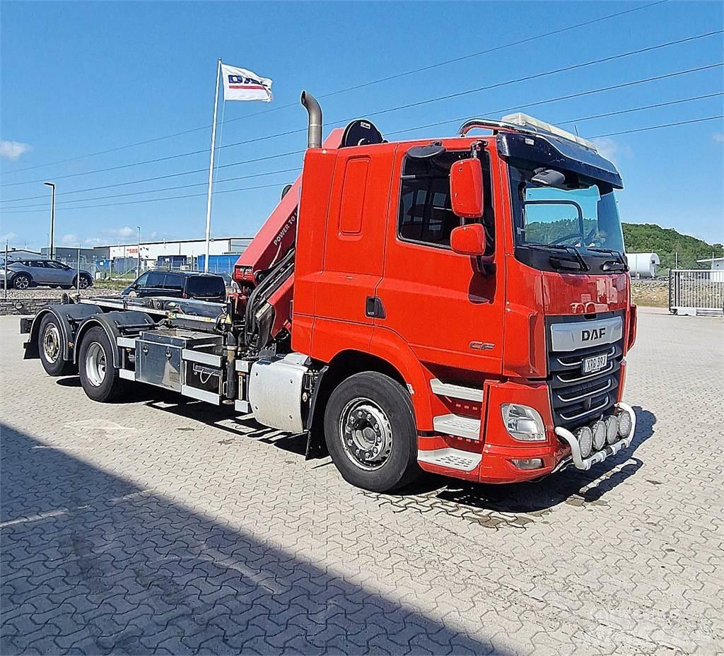 DAF CF 430 FAN Razstavljivi tovornjaki z žičnimi dvigali