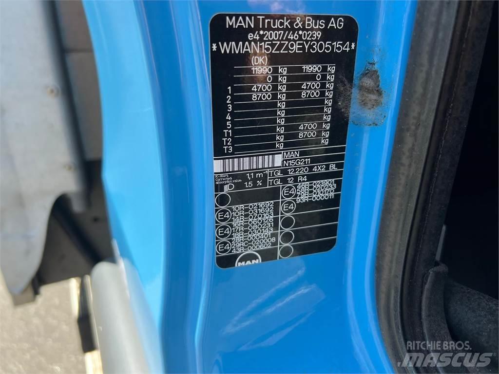 MAN TGL 12-220 BL Tovornjaki s ponjavo