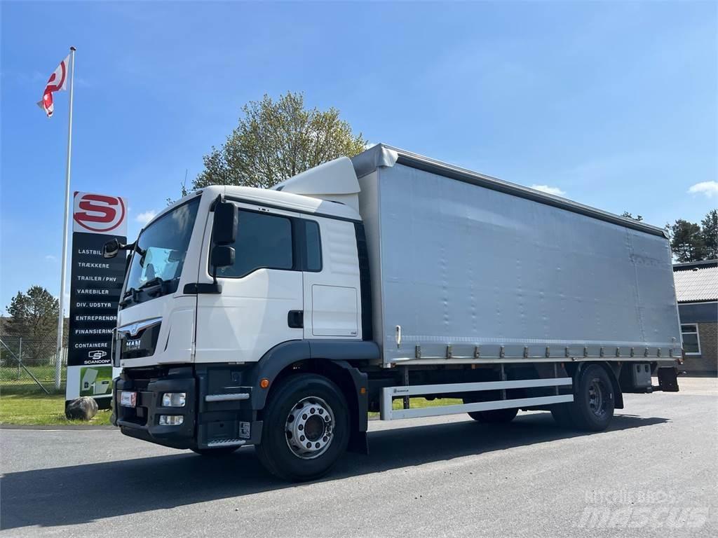 MAN TGM 18-340 BL Tovornjaki s ponjavo