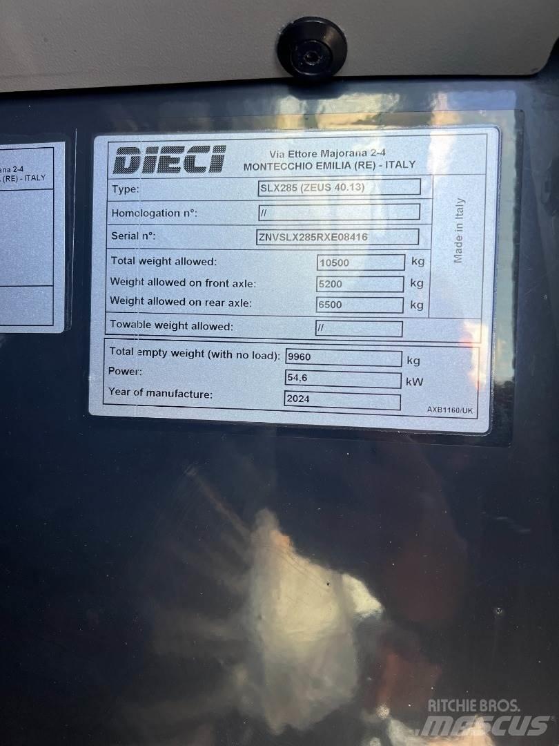 Dieci 40.13 Druga dvigala/žerjavi