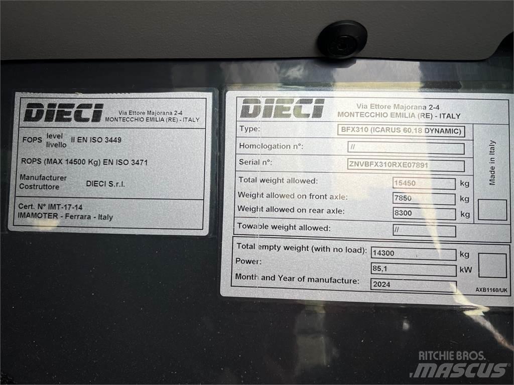 Dieci 60.18 Druga dvigala/žerjavi