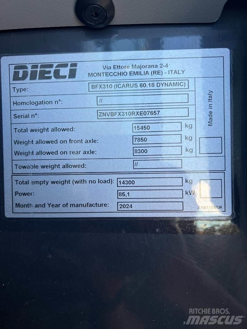 Dieci 60.18 Druga dvigala/žerjavi