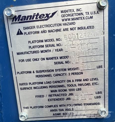 Manitex  Rezervni deli in oprema za dvigala