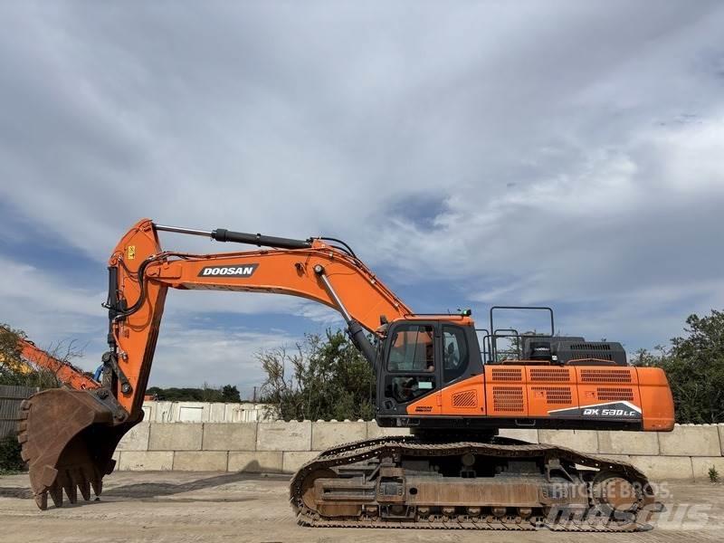Doosan DX530LC-7 Bagri goseničarji