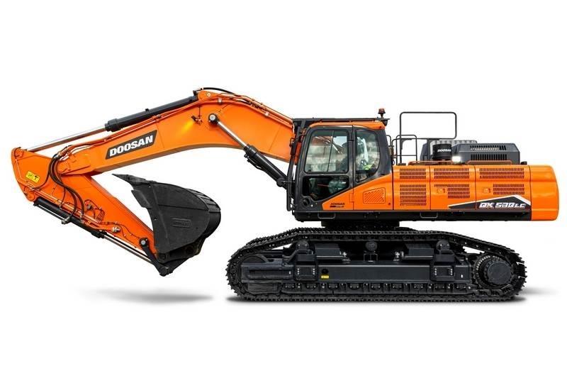 Doosan DX530LC-7 Bagri goseničarji