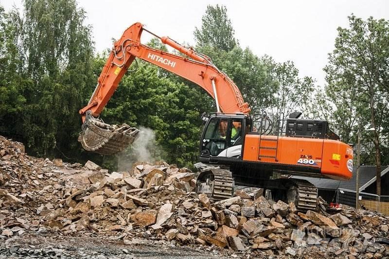 Hitachi ZX490 Bagri goseničarji