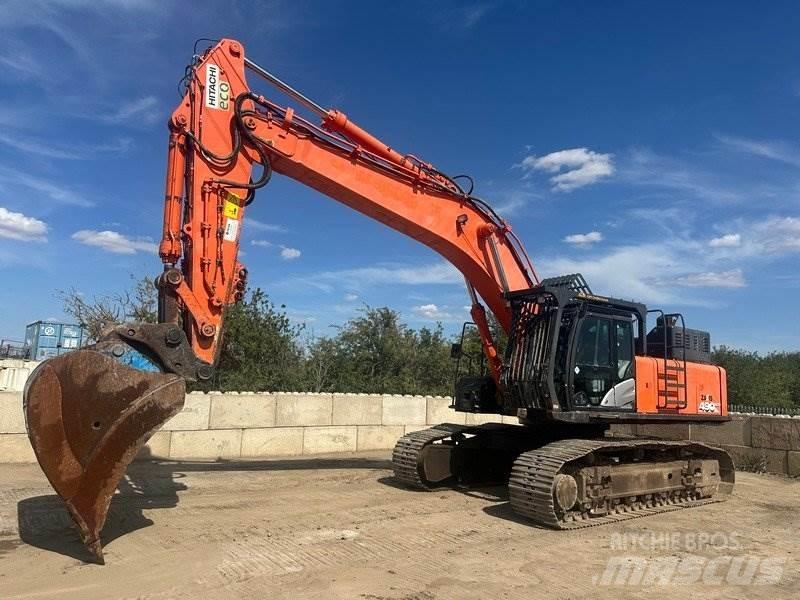 Hitachi ZX490 Bagri goseničarji