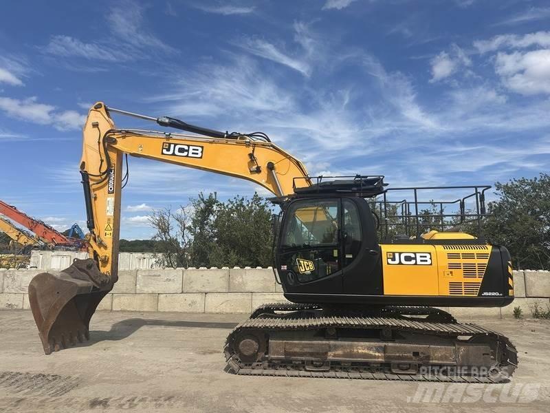 JCB JS220 LC Bagri goseničarji