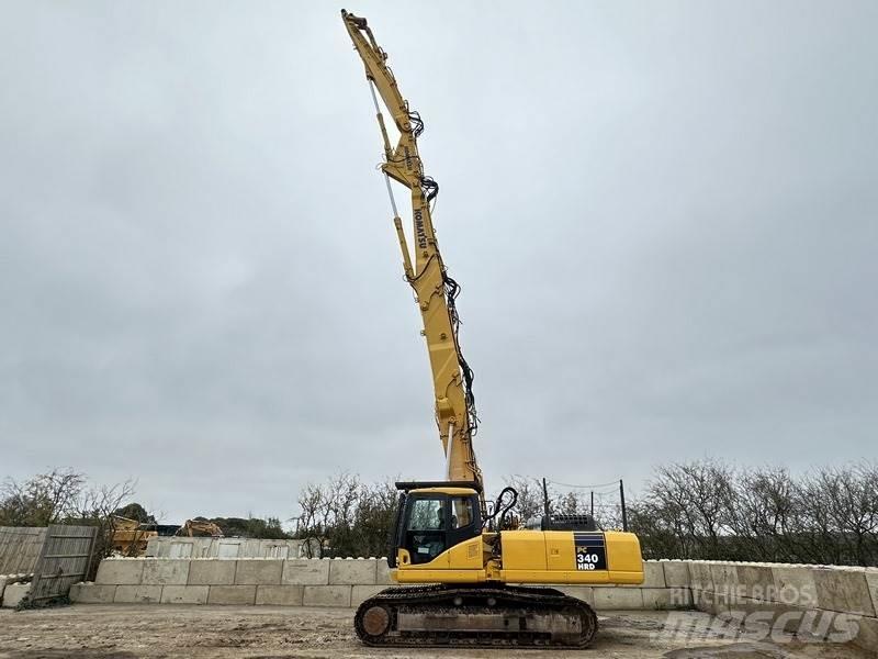 Komatsu PC340 HRD-7 Rušilni bagri