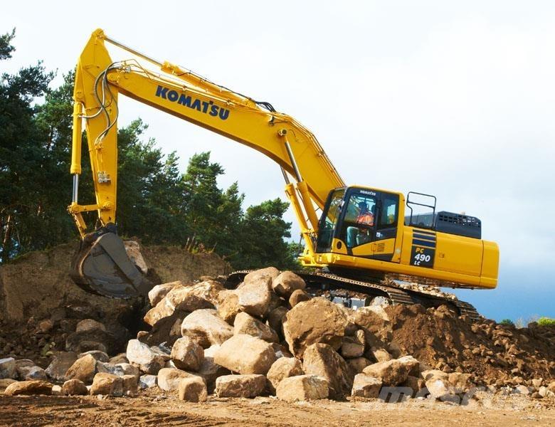 Komatsu PC490 LC-10 Bagri goseničarji