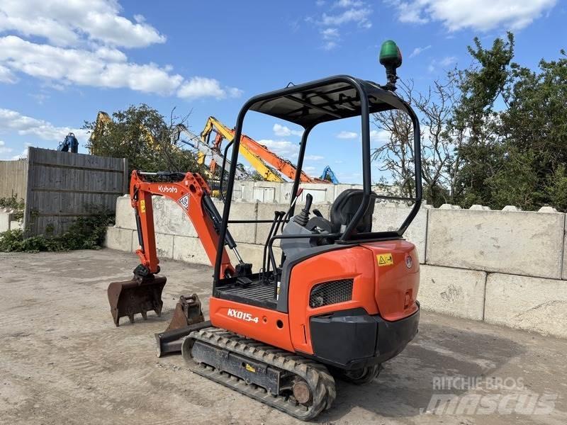 Kubota KX015-4 Mini bagri <7t