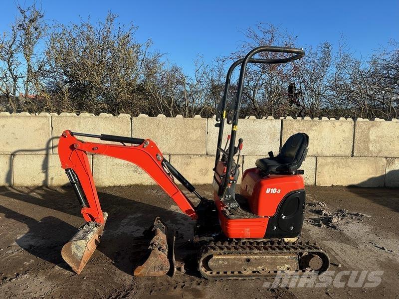 Kubota U10-3 Mini bagri <7t
