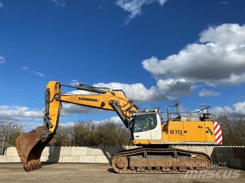 Liebherr R970 SHD Rušilni bagri