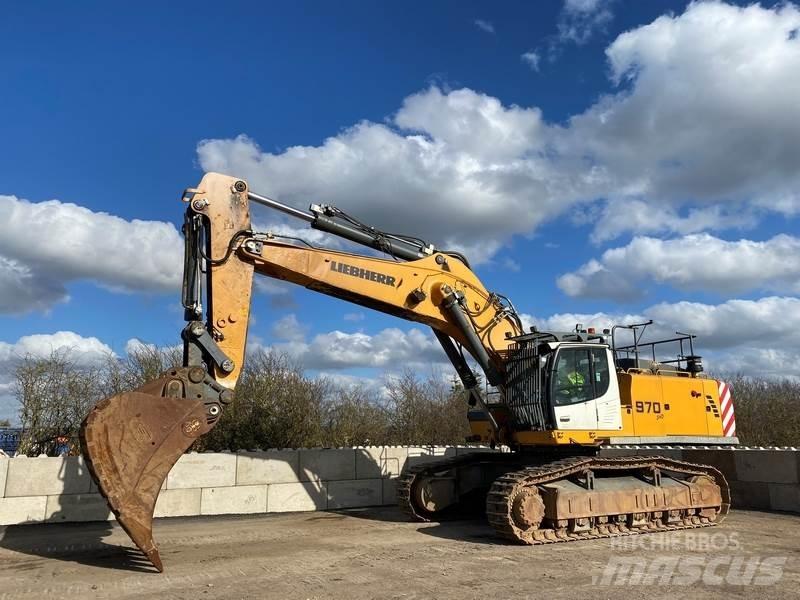 Liebherr R970 SHD Rušilni bagri