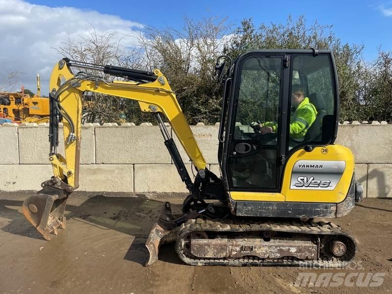 Yanmar sv26 Mini bagri <7t