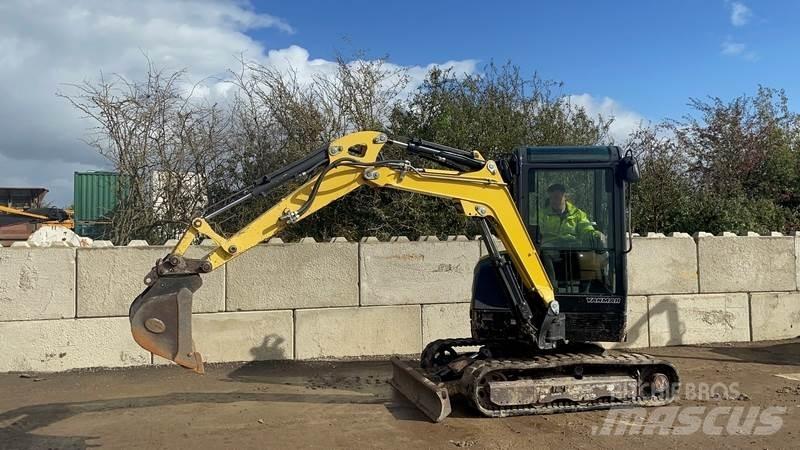 Yanmar sv26 Mini bagri <7t