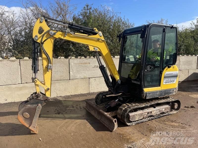 Yanmar sv26 Mini bagri <7t