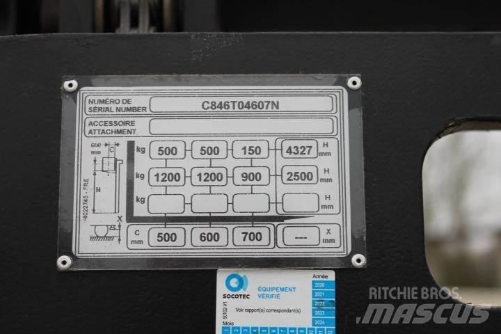 Yale MS12AC Ročni električni viličar