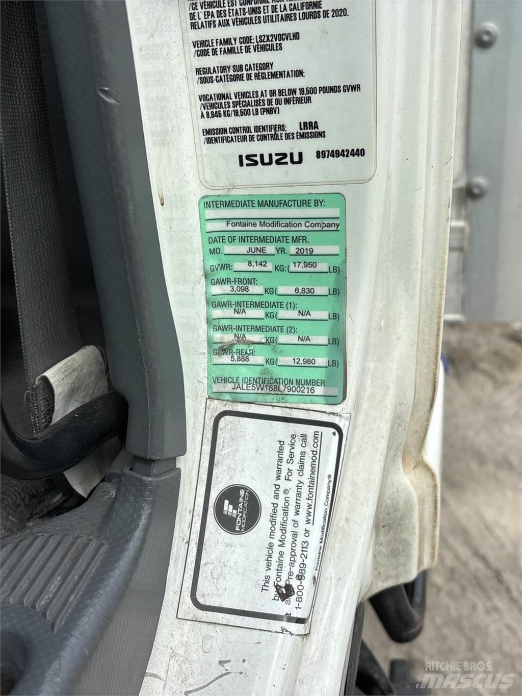 Isuzu NQR Tovornjaki zabojniki