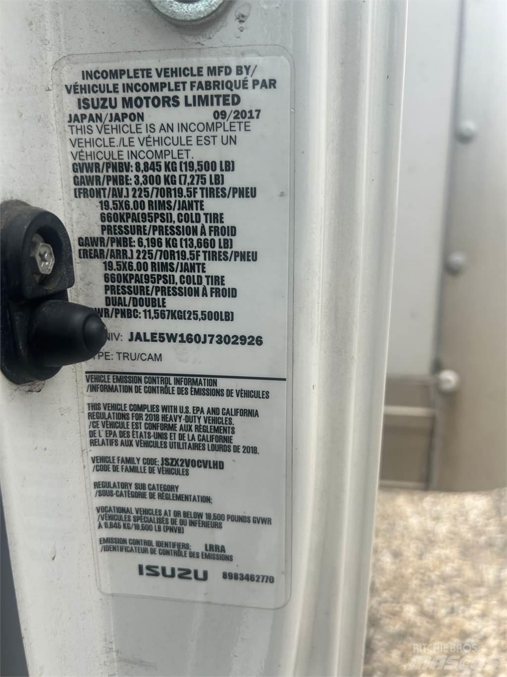 Isuzu NRR Tovornjaki zabojniki
