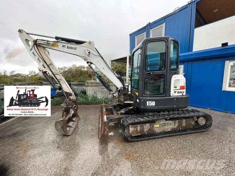 Bobcat E50 Mini bagri <7t