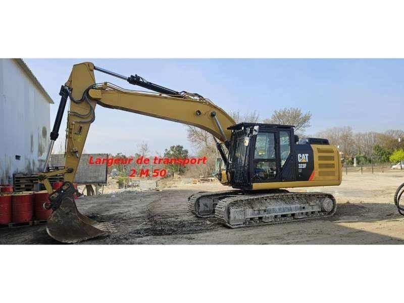 CAT 323F Bagri goseničarji