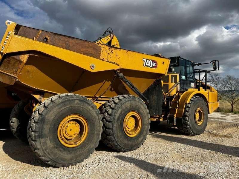 CAT 740GC Zglobni demperji