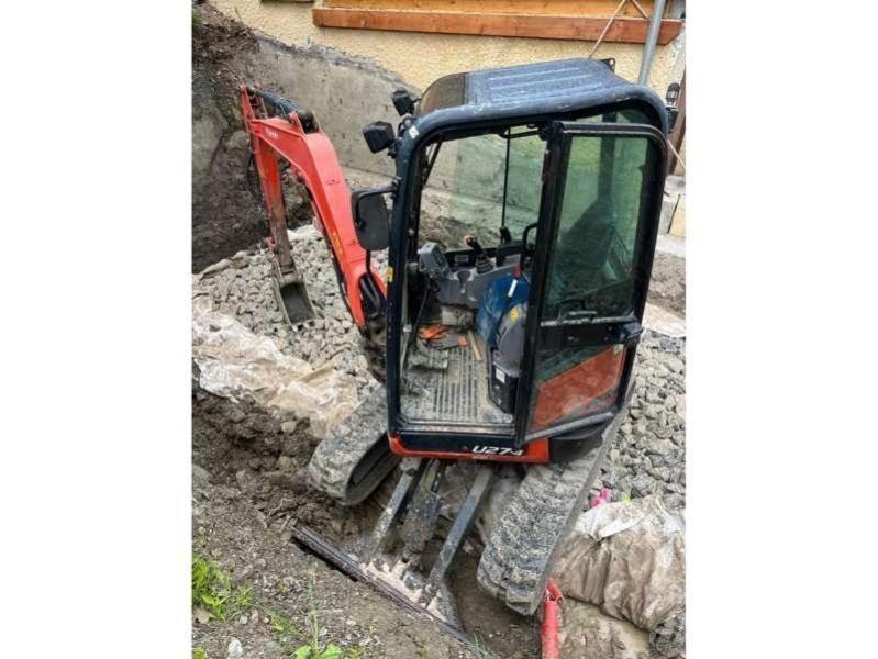 Kubota U27-4 Mini bagri <7t