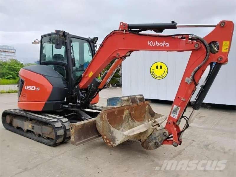 Kubota U50-5 Mini bagri <7t