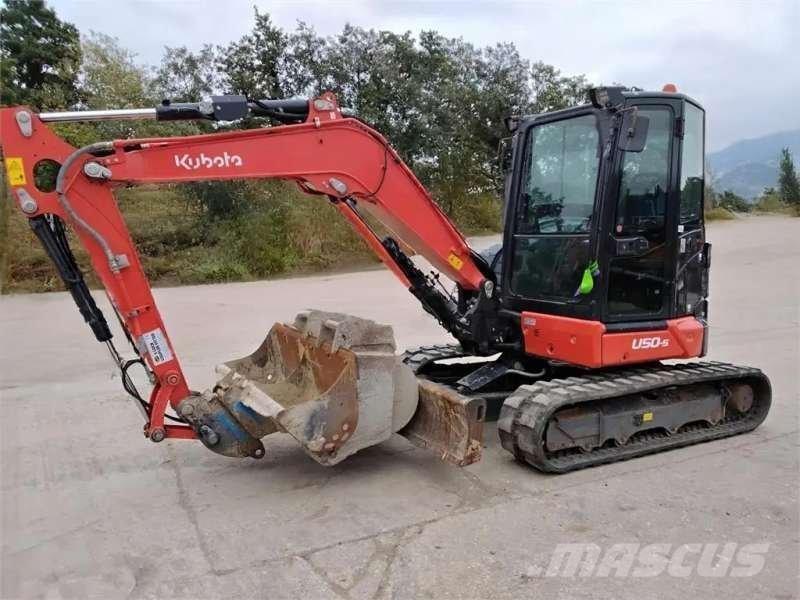 Kubota U50-5 Mini bagri <7t