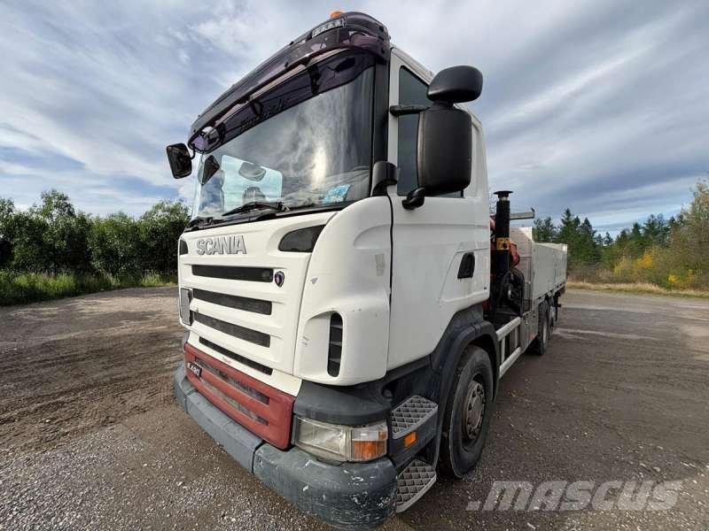 Scania R420 Tovornjaki s kesonom/platojem