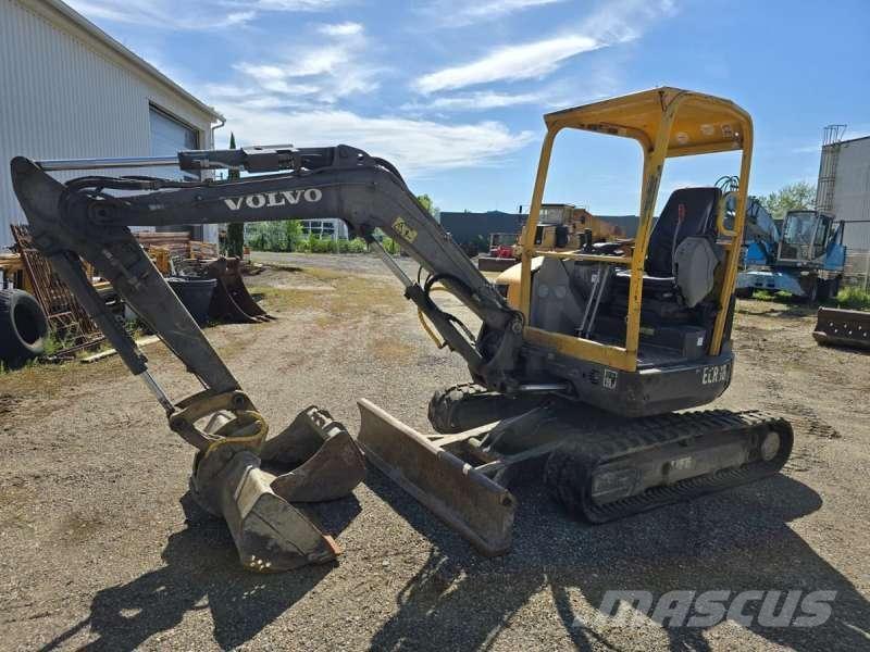 Volvo ECR38 Mini bagri <7t