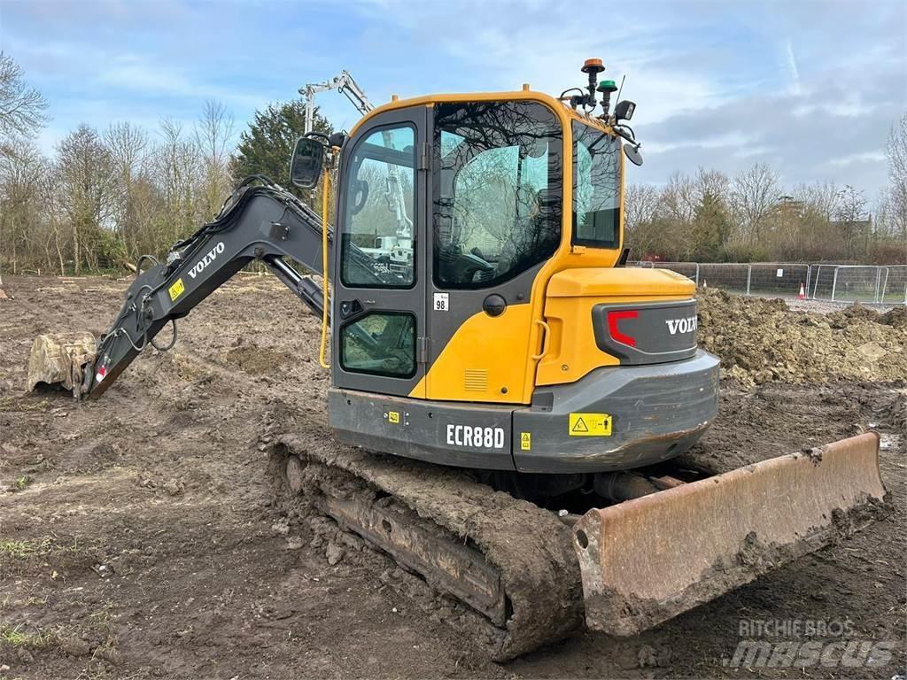 Volvo ECR88D Bagri goseničarji