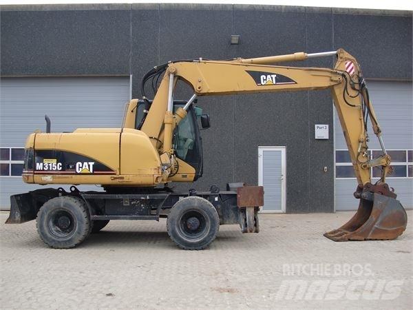 CAT M315C Bagri na kolesih
