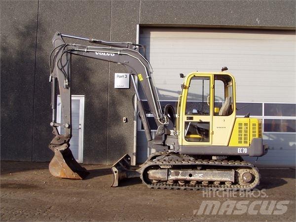 Volvo EC70 Mini bagri <7t
