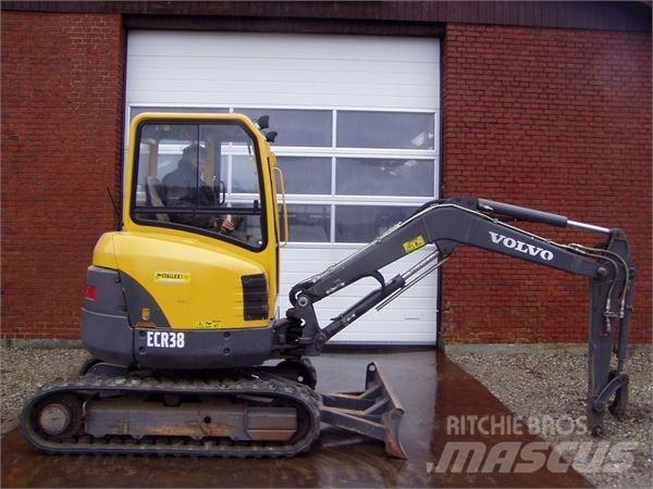 Volvo ECR38 Mini bagri <7t
